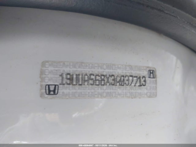 2003 Acura Tl 3.2 Type S მანქანა იყიდება აუქციონზე, vin: 19UUA568X3A037713, აუქციონის ნომერი: 45064867