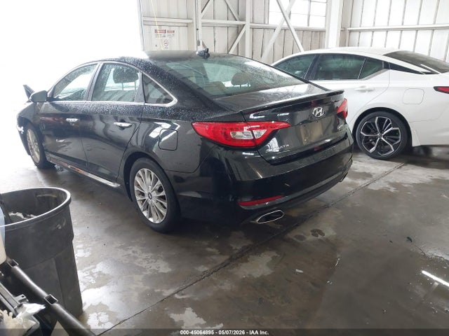 45064895 :رقم المزاد ، 5NPE34AF4FH017029 vin ، 2015 Hyundai Sonata Limited مزاد بيع