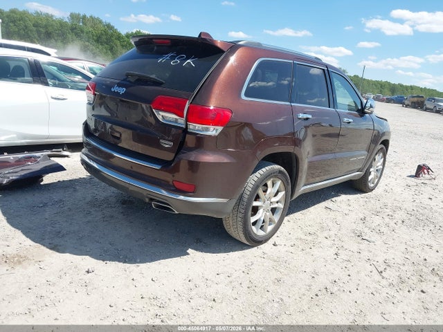 Aukcja sprzedaży 2014 Jeep Grand Cherokee Summit, vin: 1C4RJFJG3EC337691, numer aukcji: 45064917