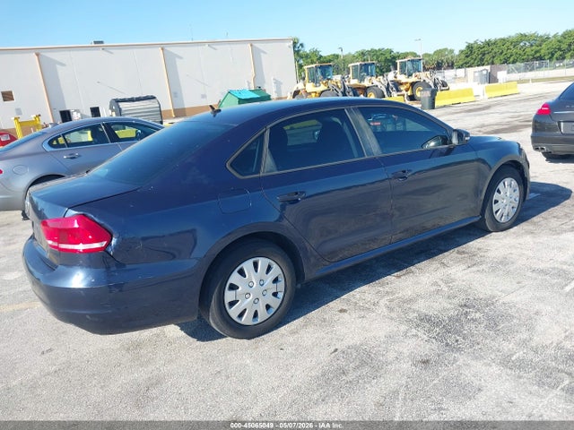 Aukcja sprzedaży 2013 Volkswagen Passat 2.5l S, vin: 1VWAP7A37DC053930, numer aukcji: 45065049