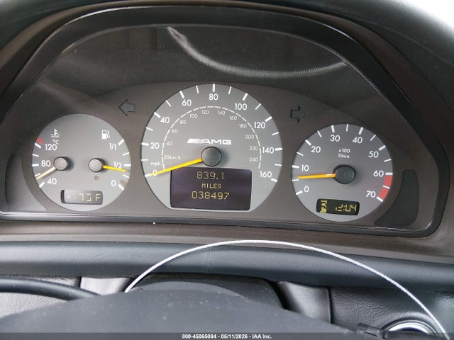 45065084 :رقم المزاد ، WDBLK74GX2T121447 vin ، 2002 Mercedes-benz Clk 55 Amg مزاد بيع