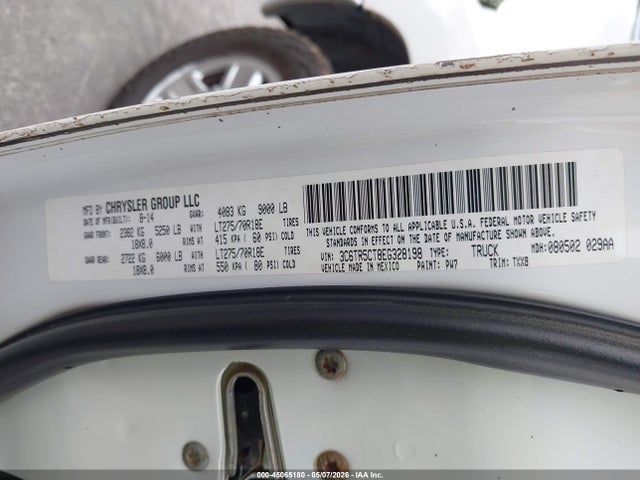 Продаж на аукціоні авто 2014 Ram 2500 Tradesman, vin: 3C6TR5CT8EG328198, номер лоту: 45065180