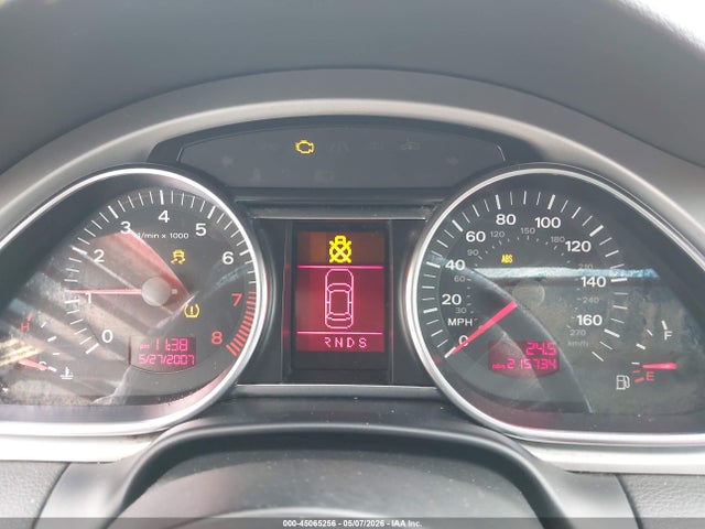 45065256 :رقم المزاد ، WA1BY74L08D031424 vin ، 2008 Audi Q7 3.6 Premium مزاد بيع