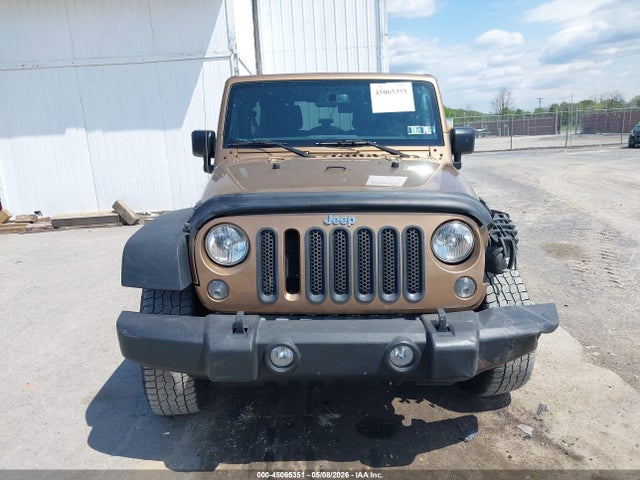 2015 Jeep Wrangler Unlimited Sport მანქანა იყიდება აუქციონზე, vin: 1C4BJWDG4FL614475, აუქციონის ნომერი: 45065351
