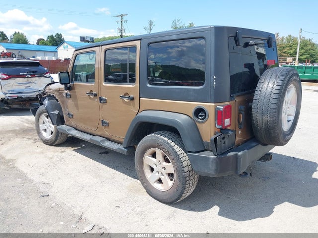 2015 Jeep Wrangler Unlimited Sport მანქანა იყიდება აუქციონზე, vin: 1C4BJWDG4FL614475, აუქციონის ნომერი: 45065351