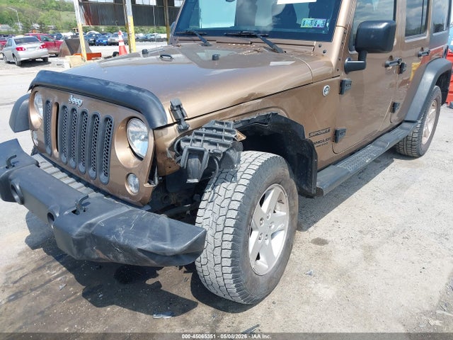 2015 Jeep Wrangler Unlimited Sport მანქანა იყიდება აუქციონზე, vin: 1C4BJWDG4FL614475, აუქციონის ნომერი: 45065351