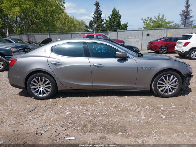 Продажа на аукционе авто 2014 Maserati Ghibli S Q4, vin: ZAM57RTA4E1103672, номер лота: 45065361