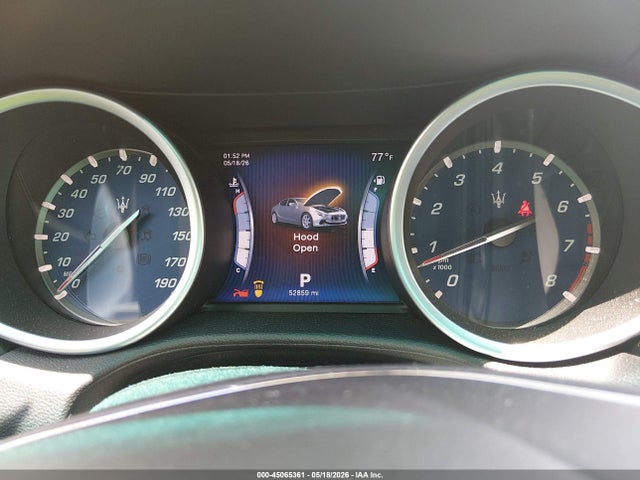 Продажа на аукционе авто 2014 Maserati Ghibli S Q4, vin: ZAM57RTA4E1103672, номер лота: 45065361