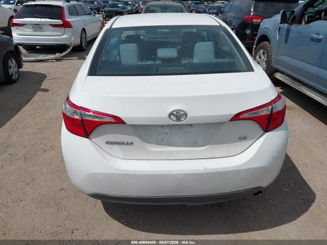45065408 :رقم المزاد ، 2T1BURHE8GC678609 vin ، 2016 Toyota Corolla Le مزاد بيع