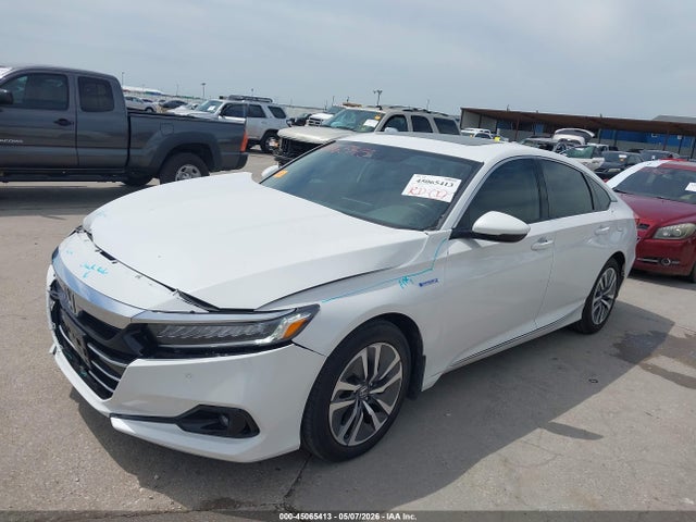 Продаж на аукціоні авто 2021 Honda Accord Hybrid Ex-l, vin: 1HGCV3F56MA015266, номер лоту: 45065413