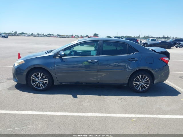 45065426 :رقم المزاد ، 5YFBURHE6FP270222 vin ، 2015 Toyota Corolla Le Plus مزاد بيع