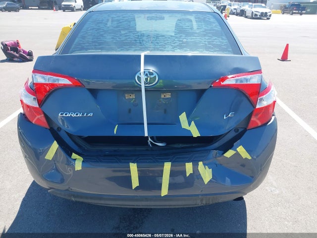 45065426 :رقم المزاد ، 5YFBURHE6FP270222 vin ، 2015 Toyota Corolla Le Plus مزاد بيع