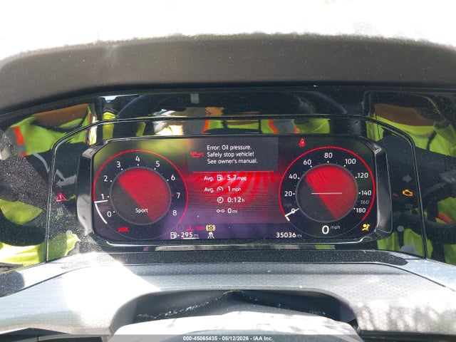 2023 Volkswagen Golf Gti 2.0t Se მანქანა იყიდება აუქციონზე, vin: WVW2A7CDXPW149598, აუქციონის ნომერი: 45065435