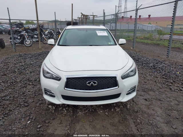 2015 Infiniti Q50 Premium მანქანა იყიდება აუქციონზე, vin: JN1BV7AR2FM423151, აუქციონის ნომერი: 45065448