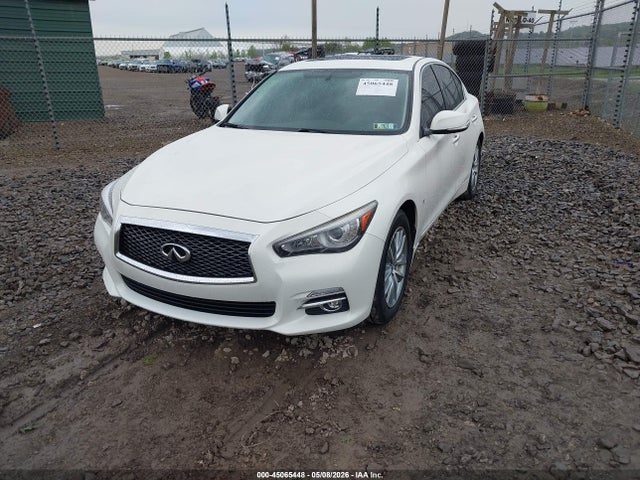 2015 Infiniti Q50 Premium მანქანა იყიდება აუქციონზე, vin: JN1BV7AR2FM423151, აუქციონის ნომერი: 45065448