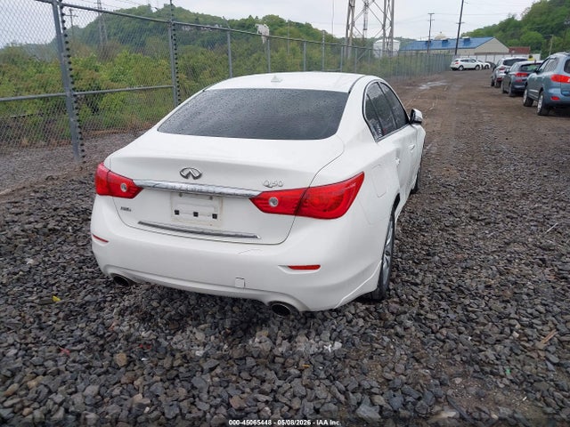 2015 Infiniti Q50 Premium მანქანა იყიდება აუქციონზე, vin: JN1BV7AR2FM423151, აუქციონის ნომერი: 45065448