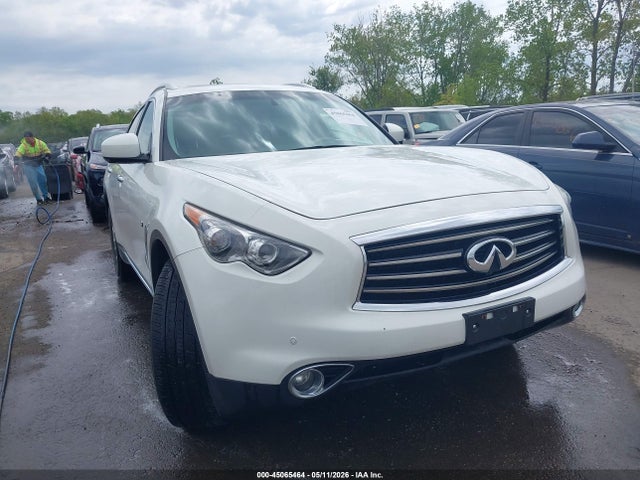 2014 Infiniti Qx70 მანქანა იყიდება აუქციონზე, vin: JN8CS1MW3EM410677, აუქციონის ნომერი: 45065464