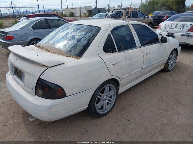 2006 Nissan Sentra Se-r Spec V მანქანა იყიდება აუქციონზე, vin: 3N1AB51D16L507128, აუქციონის ნომერი: 45065471