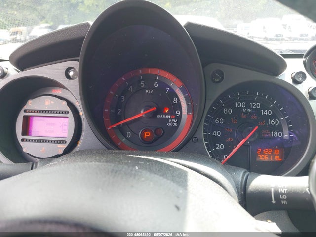 45065492 :رقم المزاد ، JN1AZ4EH6HM954307 vin ، 2017 Nissan 370z Nismo Tech مزاد بيع