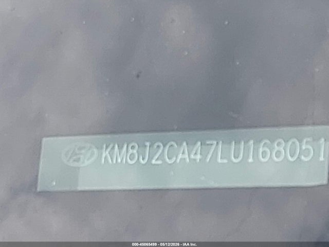 KM8J2CA47LU168051 Hyundai TUCSON SE
