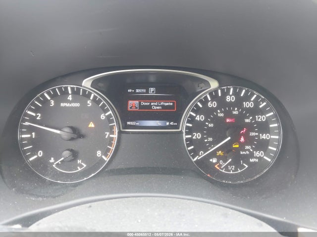 45065512 :رقم المزاد ، 5N1DR2BM1LC581283 vin ، 2020 Nissan Pathfinder Sv 4wd مزاد بيع