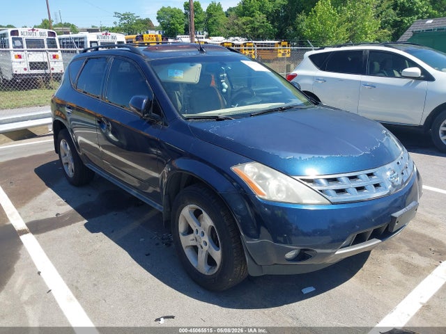 Auction sale of the 2005 Nissan Murano Sl, vin: JN8AZ08W95W441136, lot number: 45065515