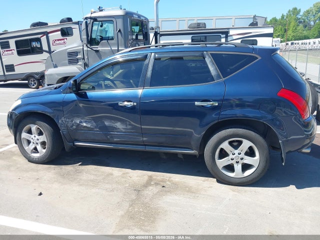 Продажа на аукционе авто 2005 Nissan Murano Sl, vin: JN8AZ08W95W441136, номер лота: 45065515