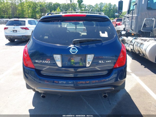 Продажа на аукционе авто 2005 Nissan Murano Sl, vin: JN8AZ08W95W441136, номер лота: 45065515