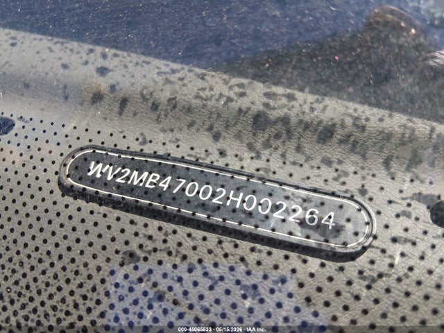 Aukcja sprzedaży 2002 Volkswagen Eurovan Mv, vin: WV2MB47002H002264, numer aukcji: 45065533