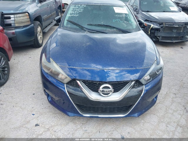 2017 Nissan Maxima 3.5 S მანქანა იყიდება აუქციონზე, vin: 1N4AA6AP6HC386486, აუქციონის ნომერი: 45065569