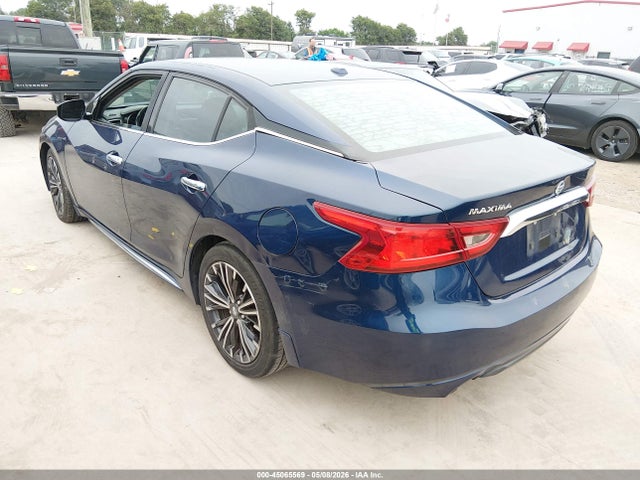 2017 Nissan Maxima 3.5 S მანქანა იყიდება აუქციონზე, vin: 1N4AA6AP6HC386486, აუქციონის ნომერი: 45065569