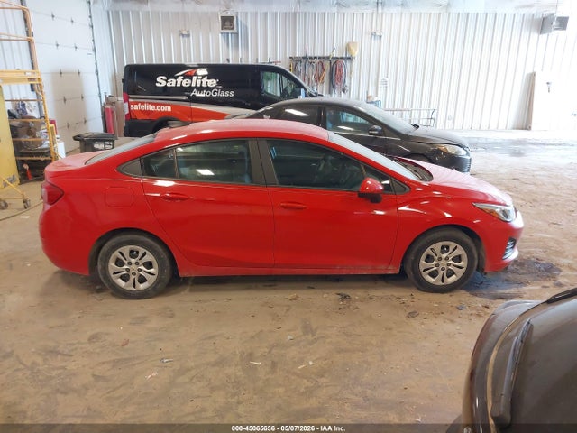 2019 Chevrolet Cruze Ls მანქანა იყიდება აუქციონზე, vin: 1G1BC5SM5K7119890, აუქციონის ნომერი: 45065636