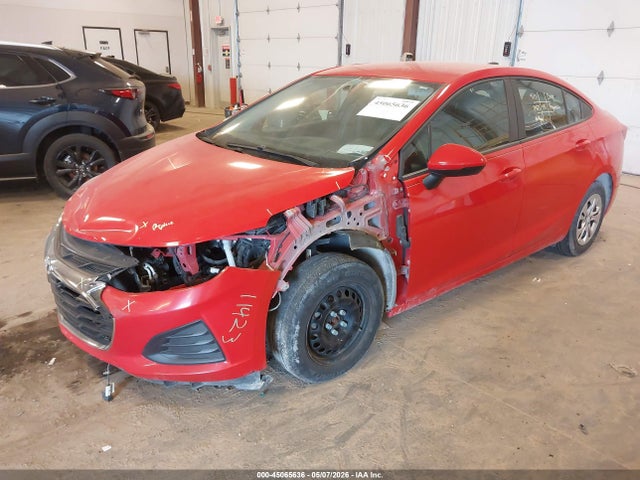 2019 Chevrolet Cruze Ls მანქანა იყიდება აუქციონზე, vin: 1G1BC5SM5K7119890, აუქციონის ნომერი: 45065636