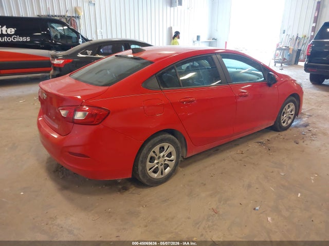 2019 Chevrolet Cruze Ls მანქანა იყიდება აუქციონზე, vin: 1G1BC5SM5K7119890, აუქციონის ნომერი: 45065636