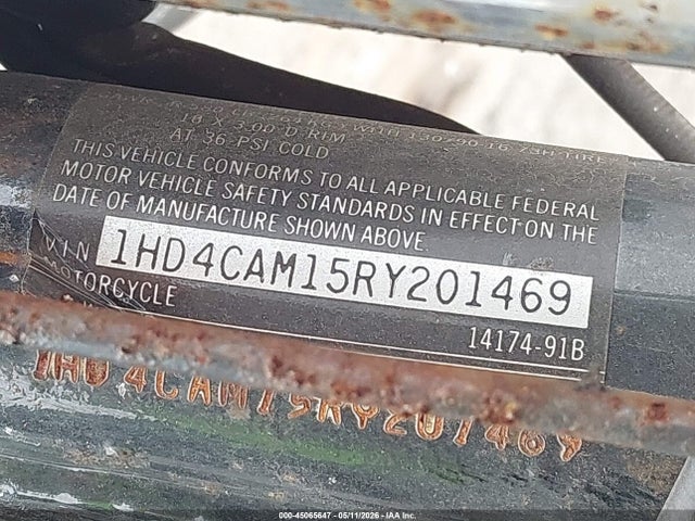 45065647 :رقم المزاد ، 1HD4CAM15RY201469 vin ، 1994 Harley-davidson Xlh883 مزاد بيع