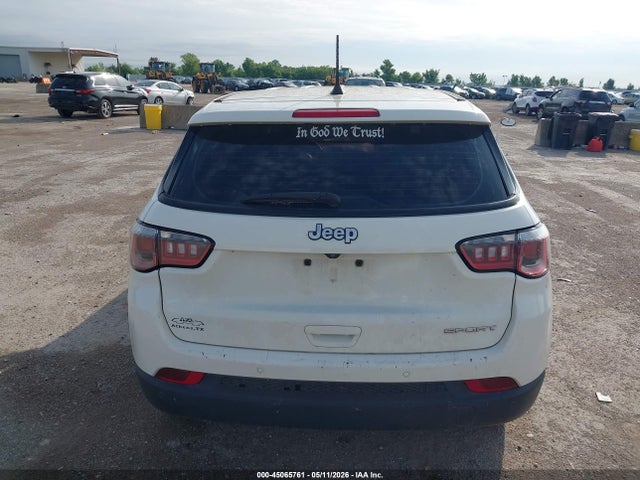 Aukcja sprzedaży 2019 Jeep Compass Sport Fwd, vin: 3C4NJCAB8KT726425, numer aukcji: 45065761
