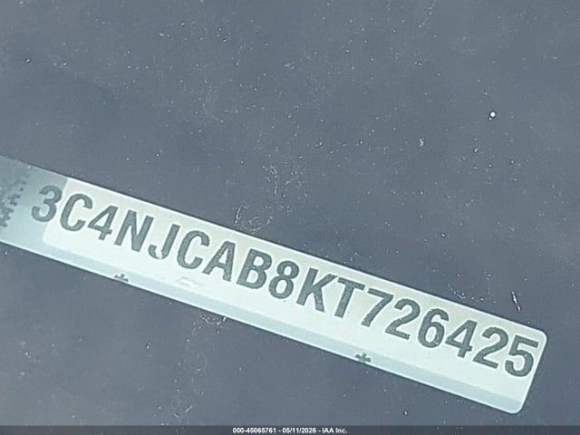 Aukcja sprzedaży 2019 Jeep Compass Sport Fwd, vin: 3C4NJCAB8KT726425, numer aukcji: 45065761