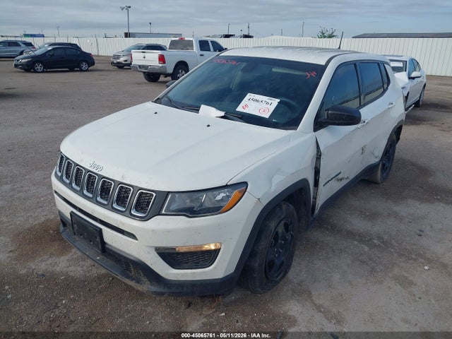 Aukcja sprzedaży 2019 Jeep Compass Sport Fwd, vin: 3C4NJCAB8KT726425, numer aukcji: 45065761