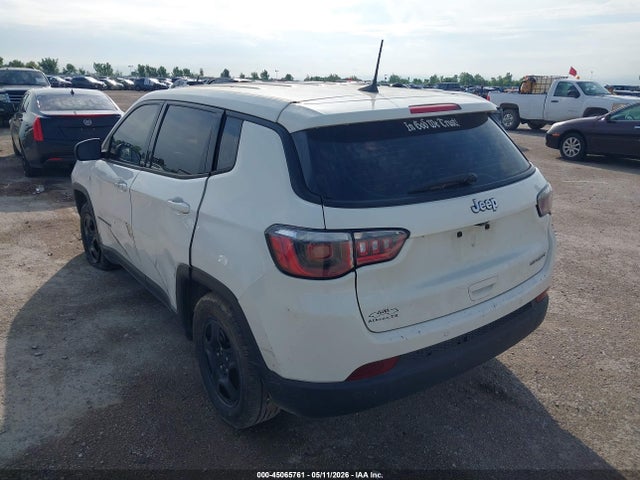 Aukcja sprzedaży 2019 Jeep Compass Sport Fwd, vin: 3C4NJCAB8KT726425, numer aukcji: 45065761