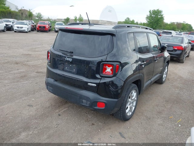 2015 Jeep Renegade Latitude მანქანა იყიდება აუქციონზე, vin: ZACCJABT9FPB27338, აუქციონის ნომერი: 45065789