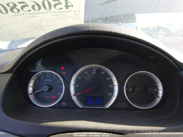 Aukcja sprzedaży 2009 Hyundai Sonata Gls, vin: 5NPET46C19H463237, numer aukcji: 45065807
