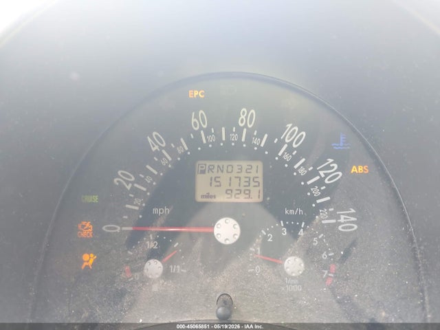 45065851 :رقم المزاد ، 3VWBK21C43M402657 vin ، 2003 Volkswagen New Beetle Gl مزاد بيع