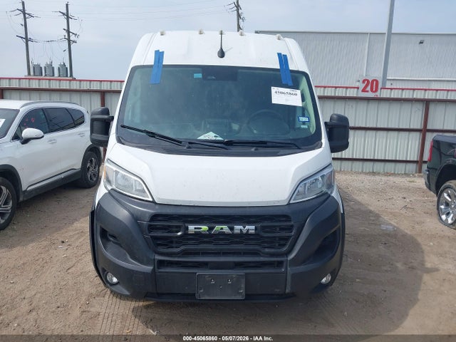Продаж на аукціоні авто 2024 Ram Promaster 2500 Tradesman High Roof 159 Wb W/pass Seat, vin: 3C6LRVDGXRE132296, номер лоту: 45065860
