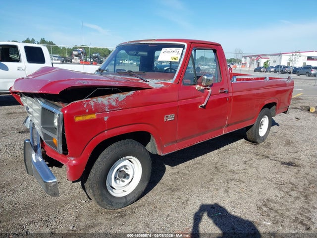 45065874 :رقم المزاد ، 1FTDF15Y3GNB39198 vin ، 1986 Ford F150 مزاد بيع