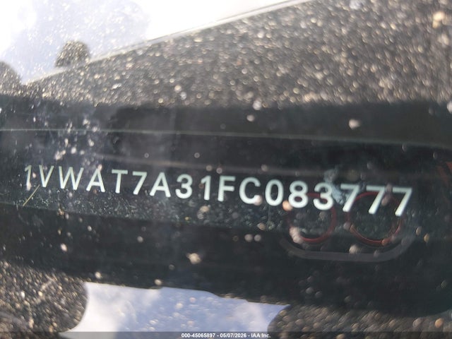 Продаж на аукціоні авто 2015 Volkswagen Passat 1.8t Limited Edition, vin: 1VWAT7A31FC083777, номер лоту: 45065897