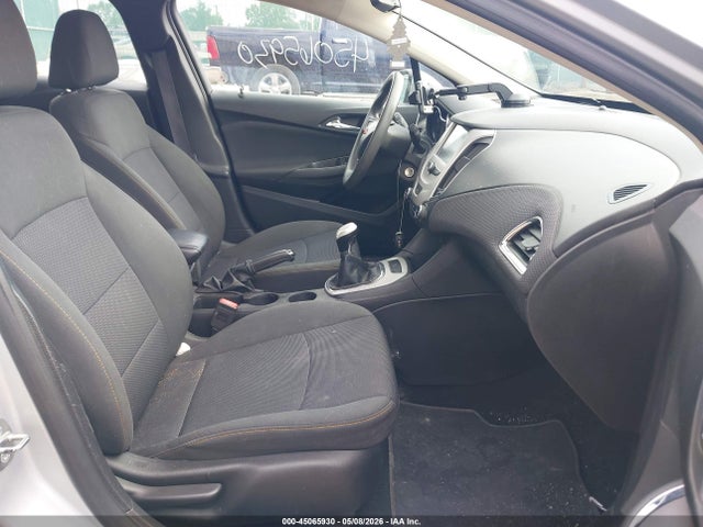 2017 Chevrolet Cruze L Manual მანქანა იყიდება აუქციონზე, vin: 1G1BA5SM9H7138005, აუქციონის ნომერი: 45065930