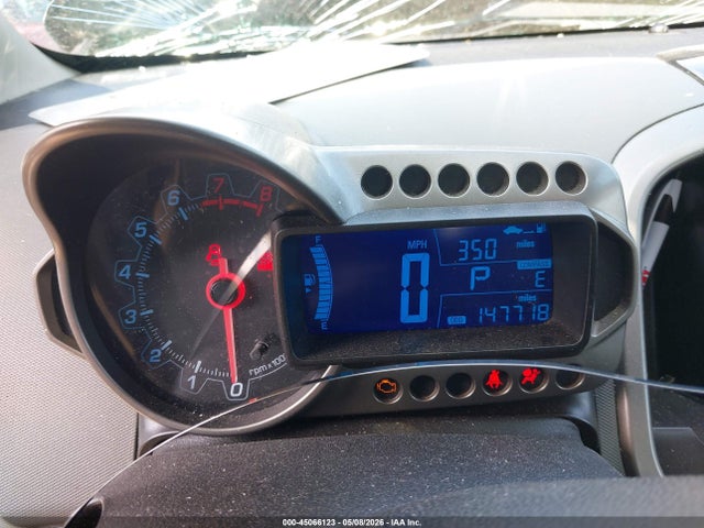 Aukcja sprzedaży 2014 Chevrolet Sonic Ltz Auto, vin: 1G1JE5SBXE4138350, numer aukcji: 45066123
