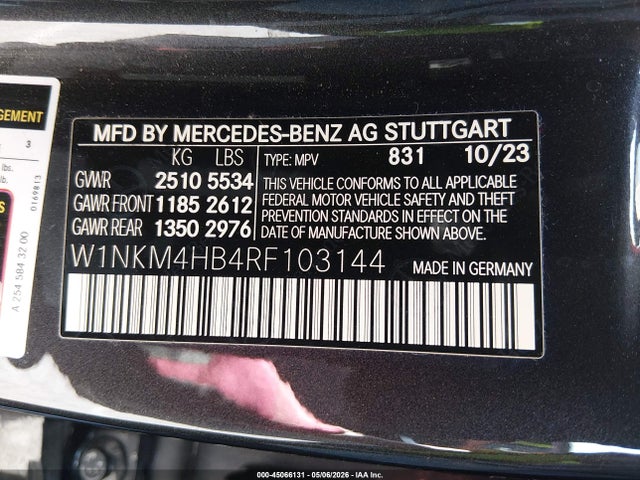 W1NKM4HB4RF103144 Mercedes-Benz Glc 300 4matic Suv