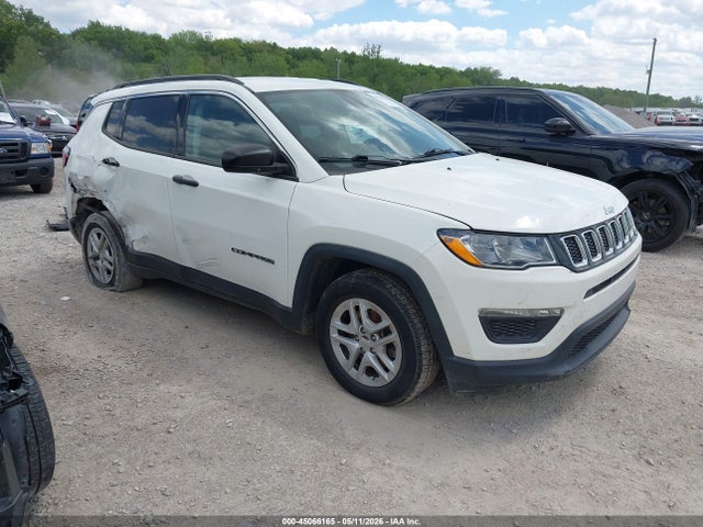 45066165 :رقم المزاد ، 3C4NJCAB2LT124864 vin ، 2020 Jeep Compass Sport Fwd مزاد بيع