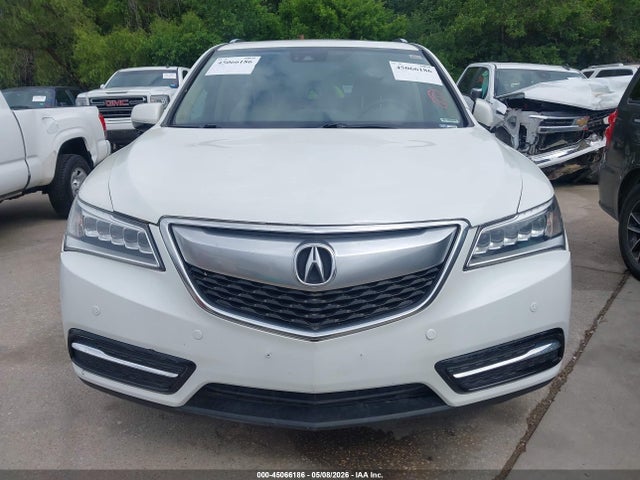 Auction sale of the 2016 Acura Mdx Advance   Entertainment Packages/advance Package, vin: 5FRYD4H92GB054850, lot number: 45066186